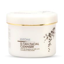 Ozone D Tan Facial Cleanser With The Goodness Of Cucumber, Milk & Shea Butter