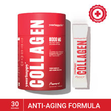YourHappyLife 8000mg Marine Collagen Peptides Skin Booster Supplement for Anti Aging (Advanced 2.0)