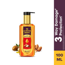 Bajaj Almond Drops Non Sticky Hair Oil With Almond Oil And Argan Oil