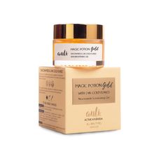 Auli Magic Potion Gold Skin Transforming Gel, 24k Gold, 5% Niacinamide, Fades Dark Spots