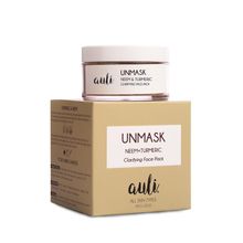 Auli Unmask Super Glow Face Pack, Neem, Turmeric, Repairs Skin, Acne Prevention, Tan Removal
