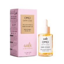 Auli OMG 24K Gold Skin Transforming Toning Elixir, Anti-Aging, Hydrates, Glowing Skin
