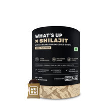 What's Up Wellness Shilajit Resin Gummies with 24K Gold Dust Improve Stamina & Immunity