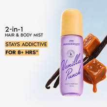 Wanderlust Vanilla Punch Perfume Body & Hair Mist with Salted Caramel
