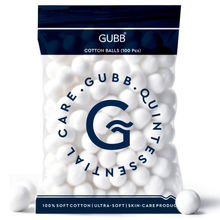 GUBB Hypoallergenic 100% Cotton Balls For Face Cleaning & Makeup Removal 100 Pieces
