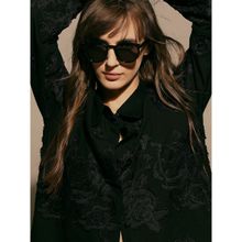 VERO MODA Black Round Framed Sunglasses