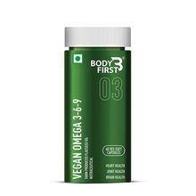 BodyFirst Vegan Omega 3-6-9 Capsules For Immunity & Joint Health