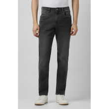 Van Heusen Men Grey Mid Wash Regular Fit Jeans