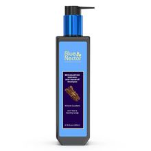 Blue Nectar Anti Dandruff and Healthy Scalp Hair Cleanser Shampoo with Bhringraj, Shikakai