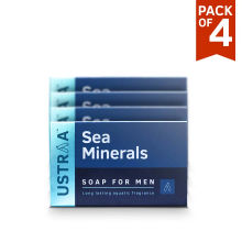 Ustraa Sea Minerals Soap For Men (Pack of 4)