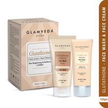 Glamveda Glutathione Brightening Face Wash + Face Cream