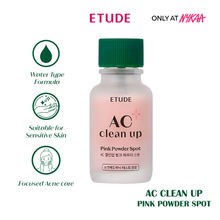 ETUDE Ac Clean Up -Pink Powder Acne Spot Corrector, For Active Acne