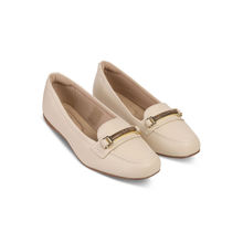 MODARE Cream Casual Ballerinas
