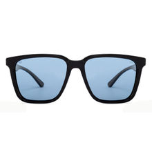 Vincent Chase by Lenskart Black Blue Medium Wayfarer Sunglasses - VC S11167