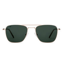 Vincent Chase by Lenskart Gold Square Sunglasses - VC S13830