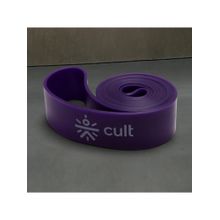 CULT Resistance Band for Stretching and Gym Workout Stretch for Unisex Purple(30-79 kgs)