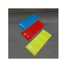 CULT Pilates GYM Band for Fitness, Stretching, Yoga for Unisex Pack of 3 (Blue, Yellow and Red)