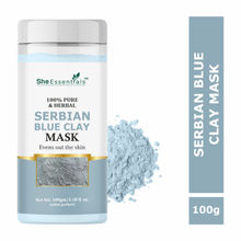 She Essentials Serbian Blue Clay Mask For Improving Skin Tone