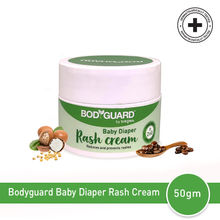 Bodyguard Diaper Rash Cream for Babies (50 gm) with Shea Butter, Caster Oil & Soyabean Oil