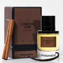 Fraganote London Bar EDP Premium Long Lasting Perfume for Men, Smoky, Spicy & Boozy Scent