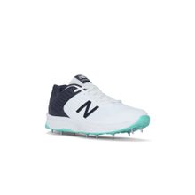 New Balance Men 4030 White Cricket Shoes