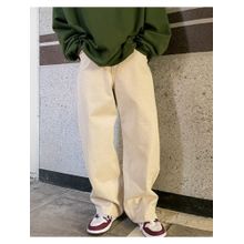 Off Duty India Nude Baggy Fit Straight Leg Jeans Nude