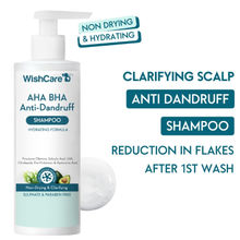 Wishcare Hydrating AHA BHA Anti Dandruff Shampoo - Piroctone Olamine Salicylic Acid LHA Probiotics