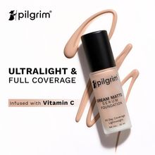 Pilgrim Dream Matte Serum Foundation - Pure Ivory 110
