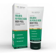 Dr. Sheth's Gulab & Glycolic Acid Body Peel For Glowing Skin