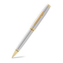 Cross AT0662-2 Coventry Chrome-Gold Ball Point Pen Bxd