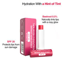 Nourish Mantra Beetroot Tinted Lip Balm with SPF 20 for Smoo...