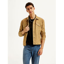 Levi's Tan Solid Regular Fit Jacket