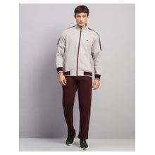 Monte Carlo Mens Wine Regular Fit High Neck Winter Tracksuit