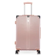 Baomi Solid Gold Rose Gold Hard Luggage