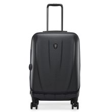 HEYS Vantage Black Color Polycarbonate Material Hard 21" Cabin Size Trolley