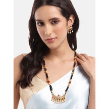 Digital Dress Room Fancy Pendant with Pearl Mangalsutra Set