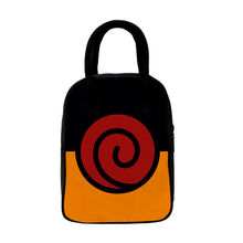 Crazy Corner Uzumaki Naruto Printed Insulated Canvas Lunch Bag