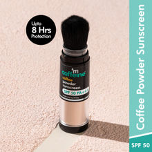 MCaffeine SPF 50 PA+++ Coffee Powder Sunscreen - 100% Mineral, Matte Sunscreen with No White Cast