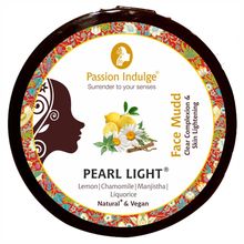 Passion Indulge Pearl Light Natural Face Mudd Pack for Spot Reduction and Skin Lightening