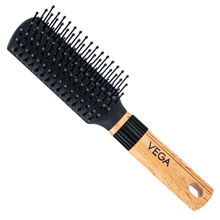 VEGA Mini Flat Hair Brush for Men & Women, Compact Detangling Hair Brush (R5-FB)