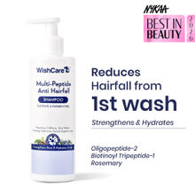 WishCare Multi Peptide Anti Hairfall Shampoo - Rice Water, Rosemary, Capilia Longa, HA & Caffeine