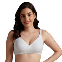 Amante White Non Padded Non-Wired Chic Comfort Support Bra