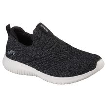 SKECHERS ULTRA FLEX Black Slip On