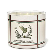 Bath & Body Works Hummingbird Tea Cake 3-Wick Candle