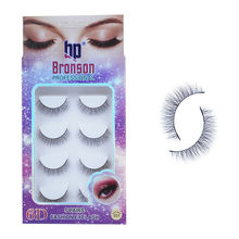 Bronson Professional Pair 6D Long & Natural False Eyelashes - 201