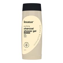 Inatur Charcoal Shower Gel For Deep Cleansing & Detoxifying