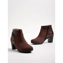 Shoetopia Smart Casual Brown Boots