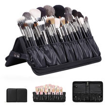Bronson Professional Makeup Brush Travel Kit Pouch Storage Organizer - 14 Pockets