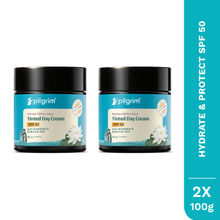 Pilgrim Korean White Lotus Day Cream SPF 50 with Camellia - Hydrates & Protects- Pack of 2