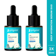 Pilgrim 2% Hyaluronic Acid Hydration Serum - Deeply Hydrates Skin - Pack of 2